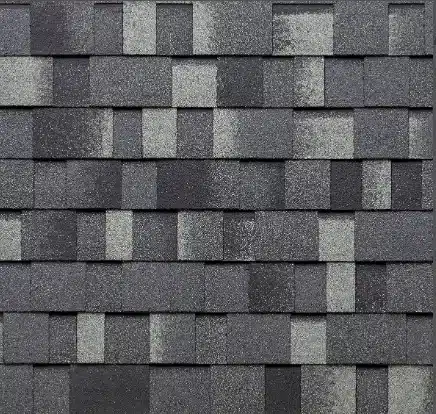 Master 151 Dark Slate Asphalt Shingles by Deco Roofing Systems – dark grey double-layer roofing shingles with a natural slate finish for pitched roofs.