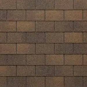 Top Shingle Rectangular 434 Shaded Brown by Deco roofing systems